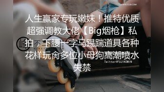 人生赢家专玩嫩妹！推特优质超强调教大佬【Big烟枪】私拍，下腰一字马踢踹道具各种花样玩肏多位小母狗高潮喷水失禁