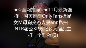 ★☆全网推荐☆★11月最新强推，网美推车OnlyFans极品女M母狗变态人妻ann私拍，NTR老公3P双飞多人淫乱主打一个刺激 (2)