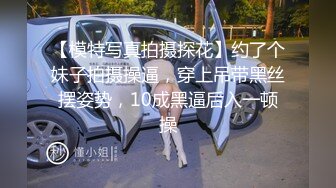 【模特写真拍摄探花】约了个妹子拍摄操逼，穿上吊带黑丝摆姿势，10成黑逼后入一顿操