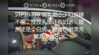 STP18030 哺乳期小少妇昏睡不醒，捏捏乳房还有奶水，居然还是个白虎，鲍鱼粉嫩漂亮摸几下就出水