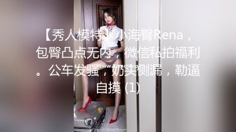 【秀人模特】小海臀Rena，包臀凸点无内，微信私拍福利。公车发骚，奶头侧漏，勒逼自摸 (1)