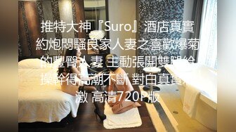 推特大神『Suro』酒店真實約炮悶騷良家人妻之喜歡爆菊的豐臀人妻 主動張開雙腿給操幹得高潮不斷 對白真實刺激 高清720P版